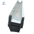 Pvc rain gutter half round shape stainless steel galvanized iron sheet rainfall water gutter metal steel roof