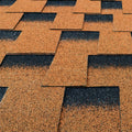 Glaze Coloured Red-Green Asphalt Roof Shingles