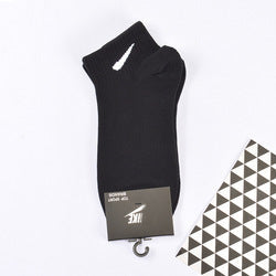KTS467 Men's Women's Premium Cotton Short Tube Socks Rainbow Candy Color Boat Socks Fashion Sports Ankle NK Custom Logo Socks