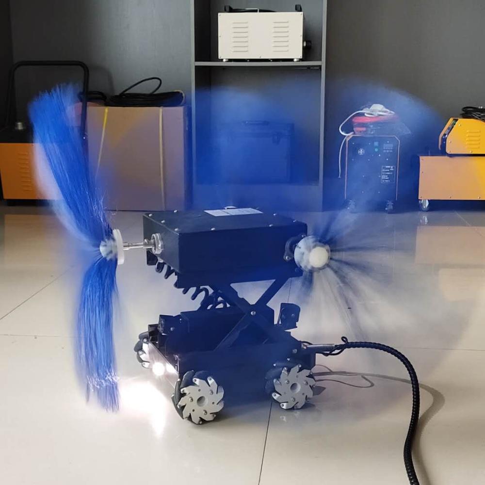 Smart air duct cleaning robot