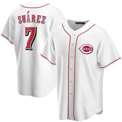 Wholesale 2022 New Hot Sale Stitched Baseball Jersey Cincinnati Red #7 Eugenio Suarez #9 Moustakas Top Embroidery Sport Jersey