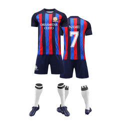 2022-23 Customized Soccer Jersey Sets Quick Dry Practice Soccer Wear For Men's Football Uniform