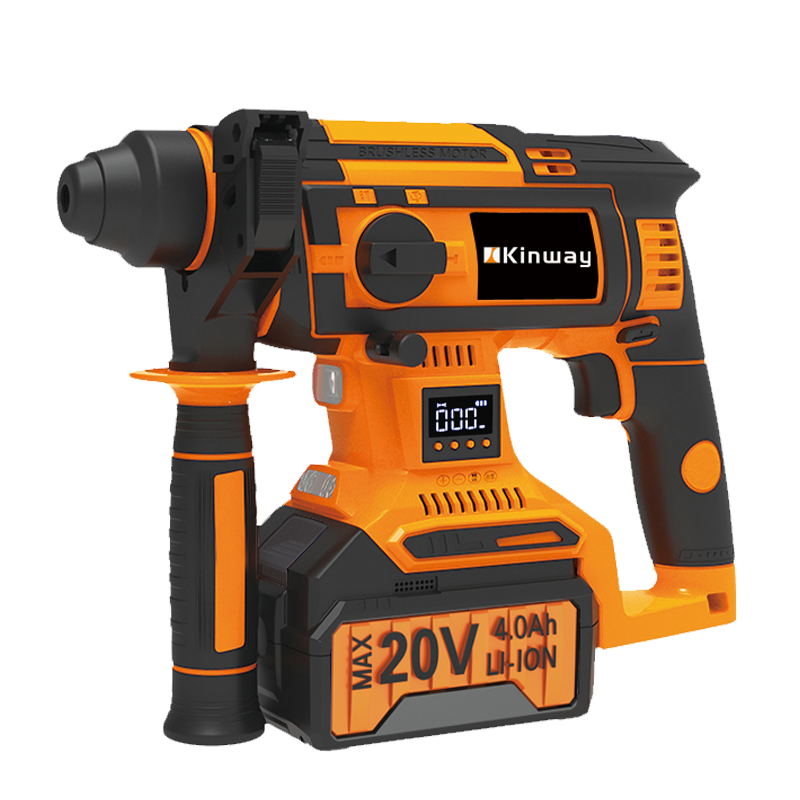 KINWAY KWRH2105 20V lithium battery Brushless Cordless Rotary Hammer