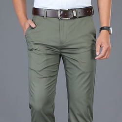 OEM Streetstyle Wholesale Blank Office Khaki Mens Golf Pants Black Cotton Spandex Chino Casual Men Golf Trousers
