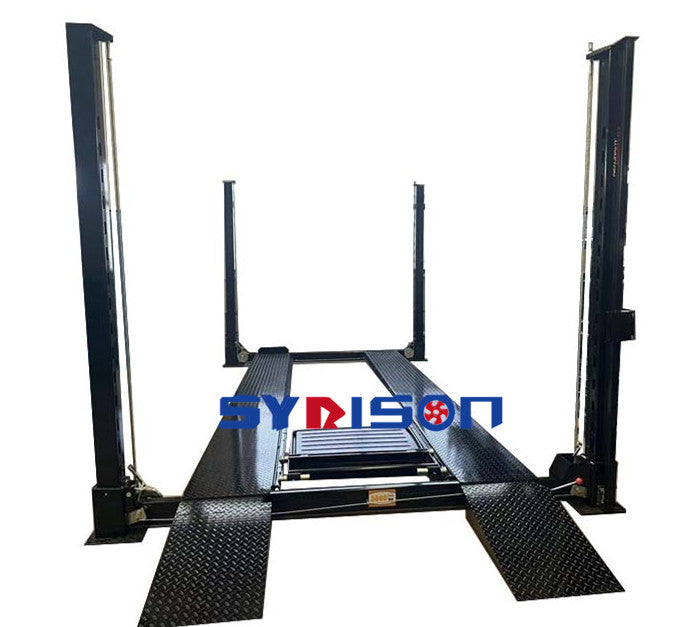 Auto Car Service Equipment  Wheel Alignment Four Post Car Lift For Garage And Workshop