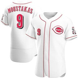 Wholesale 2022 New Hot Sale Stitched Baseball Jersey Cincinnati Red #7 Eugenio Suarez #9 Moustakas Top Embroidery Sport Jersey