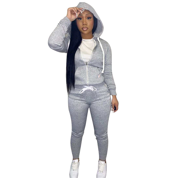 good quality two piece set girl ladies outfits 2 piece set women clothing joggers two piece set tracksuit