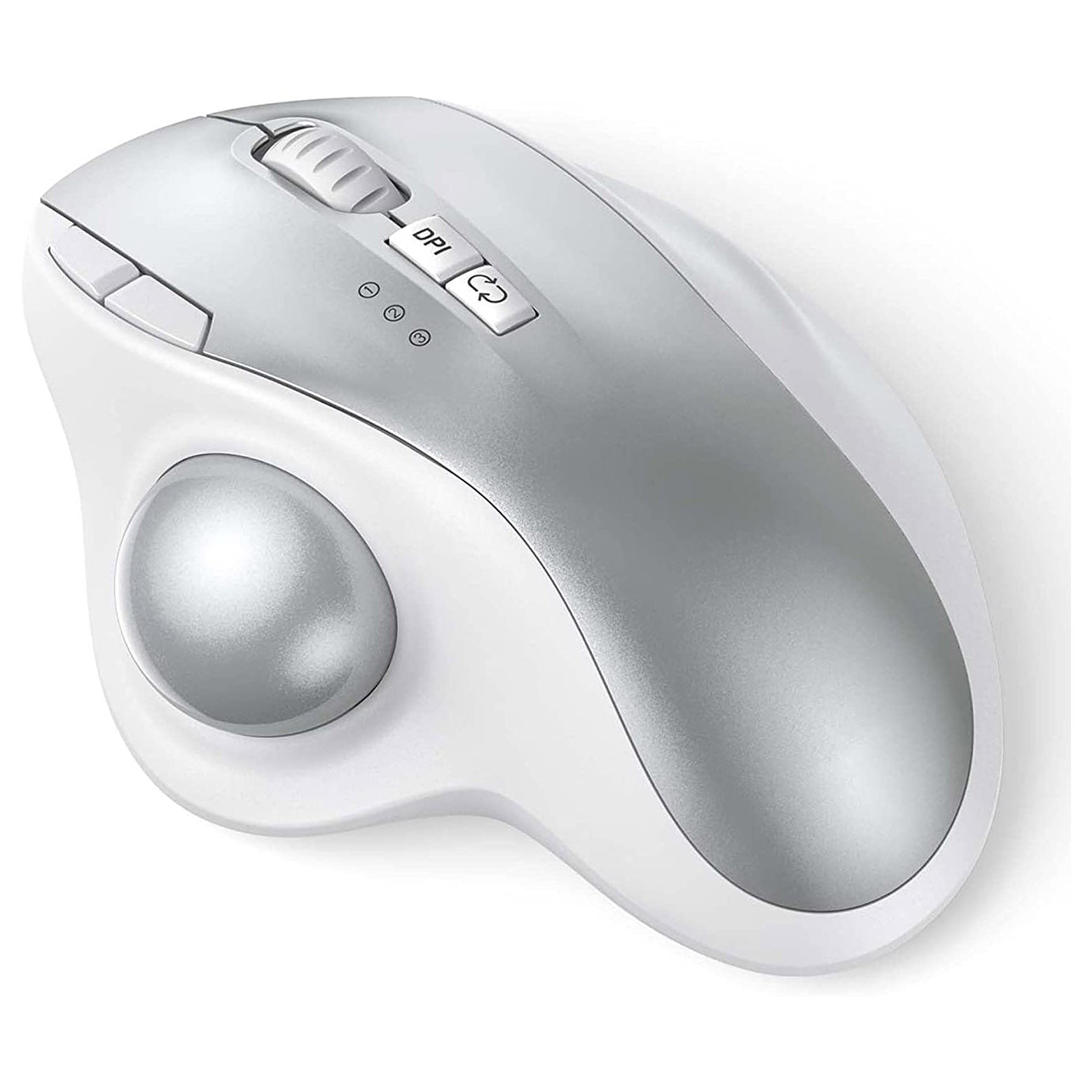 Wireless Trackball Mouse 5 Buttons Wireless 2.4 GHz Mice for Office Drawing Computer Accessories