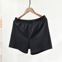 High Quality 100% Cotton Men's Underwear Boxer Buttons