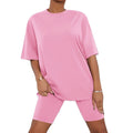 Custom summer short sleeve blank crop women's short top breathable loose street women's T-shirt