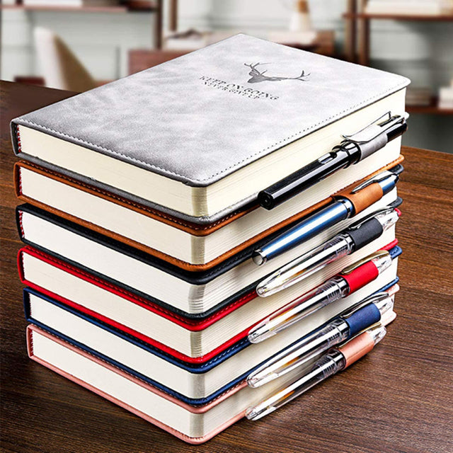 Thirty Percent Discount Customizable 2022 Planner Custom Cover Paper Hardcover Pu Leather Notebook for Student