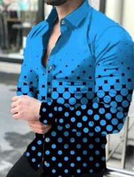 custom silk slim men tee dress shirts casual clothes long sleeve printing shirts for mens fashion shirts