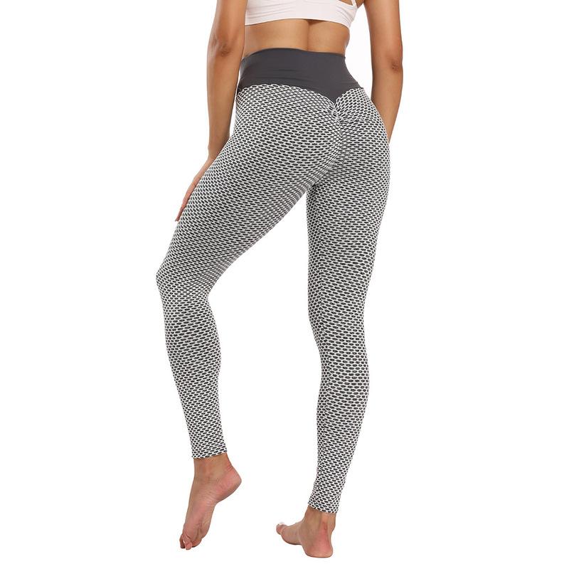 buttlift corset yoga leggings women sportswear fitness yoga pants high waist trainer running wear tiktok honeycomb leggings