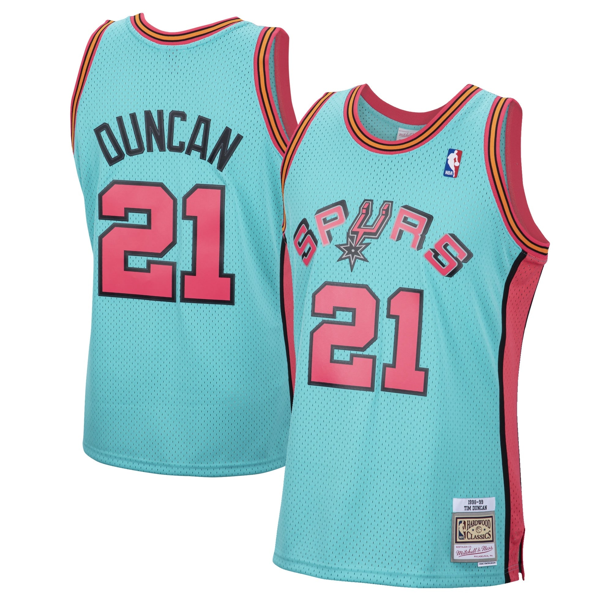 Men #21 Tim Duncan San Antonio Spur Black Basketball Jersey