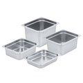 GN Pan 1/2 size  stainless steel container 201 food display tray food service equipment for restaurant