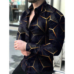 custom silk slim men tee dress shirts casual clothes long sleeve printing shirts for mens fashion shirts