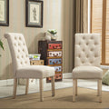 Factory Wholesale Custom Restaurant Furniture Chairs Solid Wood Tufted Dining Chair
