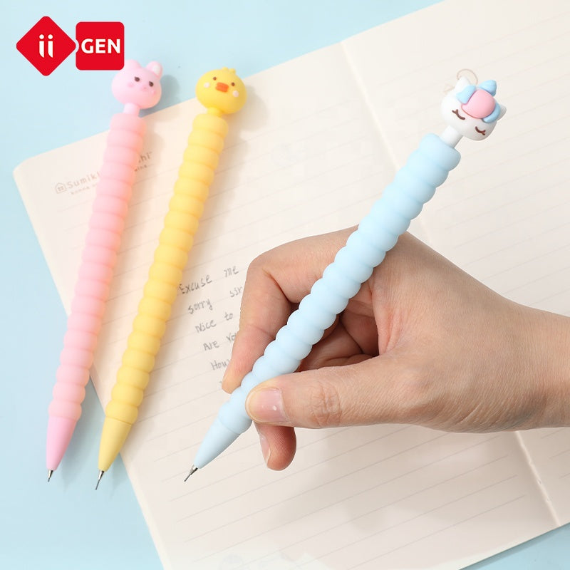 IIGEN Mechanical Pencil with Animal  Color Pencil with for Students School kawaii pen
