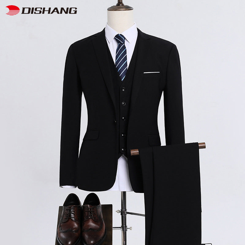 Custom Men Wedding Suit Business Casual Professional Fit Groom Suit Men Best Wedding 3 Piece Men'S Top