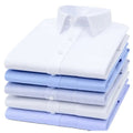 Custom Logo Long / Short Sleeve Casual Business Flannel Shirts 100% Cotton Office Dress Shirt Men Wholesale