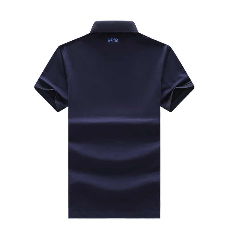 Custom fashion men's polo t shirt solid color short sleeve cotton tshirt high quality polo chemise men embroider polo shirt