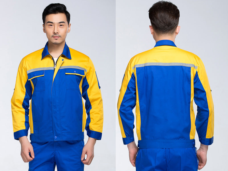 Customized workshop auto repair site engineering workers' short-sleeved men's and women's universal work suit
