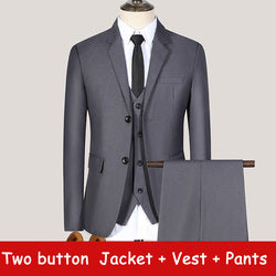 OXGIFT Wholesale 3 pieces plus size men's suits & blazer