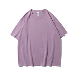 HIC High Quality Heavyweight 280gsm 100% Cotton Oversized Printed Embroidered Plain Tee plus size men's custom t shirt