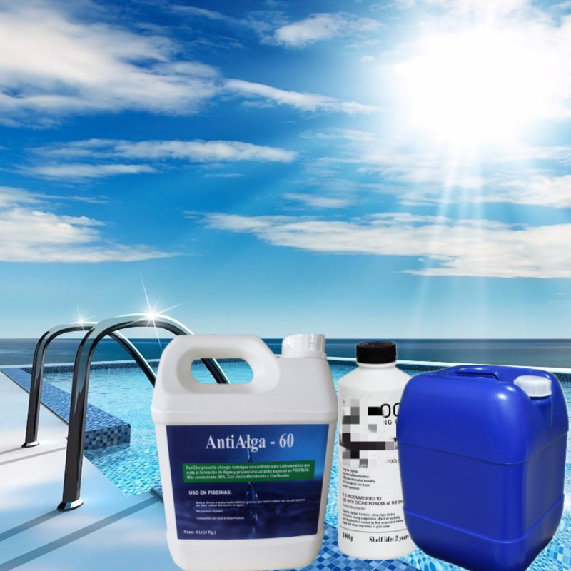 GreatAp Swimming Pool Chemicals Algecide/ Floculant/  Metal Remover/ Urea Remover