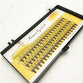 1box big capacity 60 bundles 6d 10d eyelash extensions 0 1mm thickness true mink strip eyelashes individual lashes natural style 1