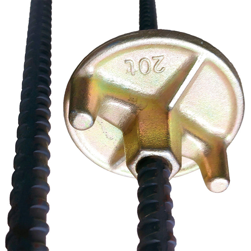 Concrete Forming Formwork Threaded  Tie Rod 15/17mm with Wing nut