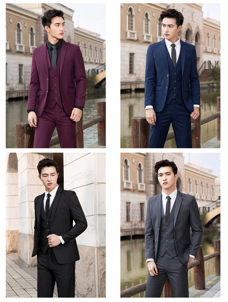 2023 Slim Fit 3 Pieces sacos de vestir para hombre Trajes y esmoquin Para Hombres formal Men Suits