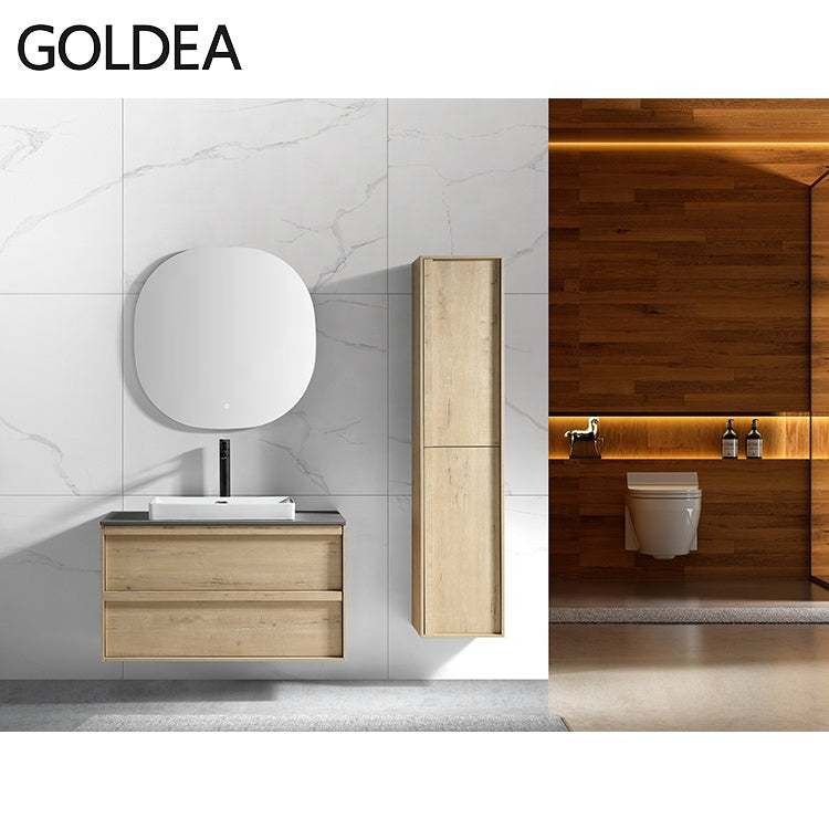 Luxury bathroom vanity single bathroom vanity custom hotel modern vanity bathroom furniture