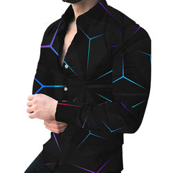 custom silk slim men tee dress shirts casual clothes long sleeve printing shirts for mens fashion shirts