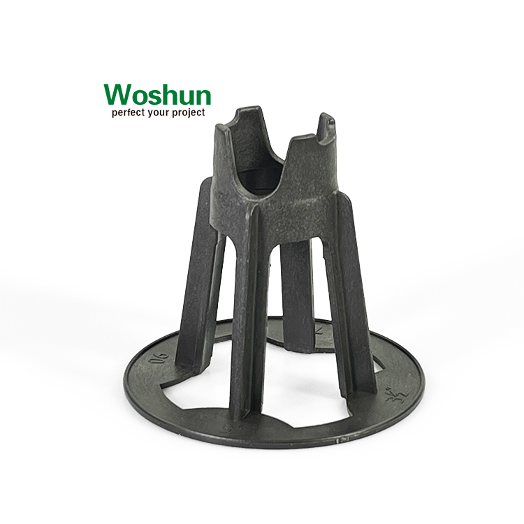25mm-90mm Flat Base Rebar Chairs Factory Wholesale Concrete Spacer Plastic Rebar Chair Plastic Rebar Spacer Chair