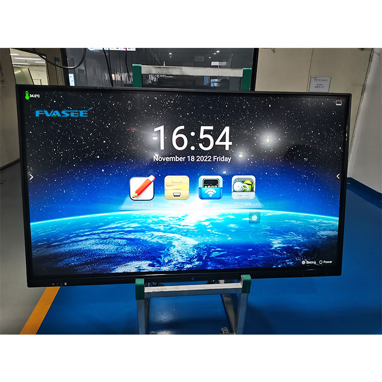 55 65 75 86 98 Inch Interactive Whiteboard Flat Panel 4K Conference Display Touch Smart interactive boards For Classroom