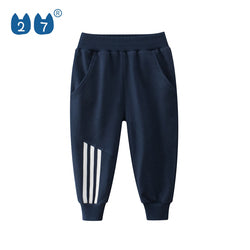 Comfortable Kids Casual 100 Cotton Sports Jogger Long Pants Boy Kids Winter Pants