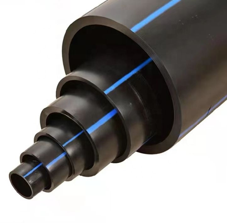 ISO high quality High Density Plastic Polyethylene pe hdpe Pipe plumbing and irrigation materials plastic tubes for water supply