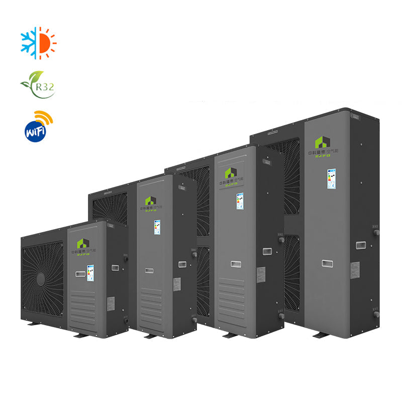 Biggest manufacturer of North China high cop monoblock R32 cooling heating DHW air to water heat pump