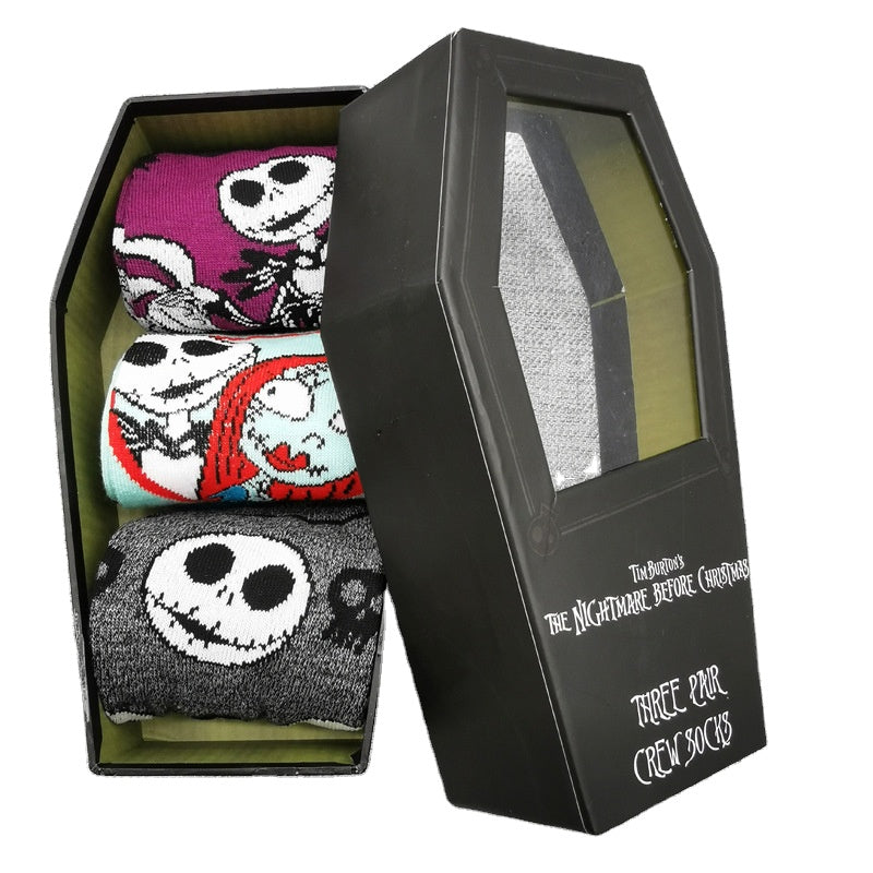 Custom Logo Men'S Womens Funny Designer Cotton Crew Socks Box Packaging Fashion School Colorful Sport Dress Happy Socks Box Gift