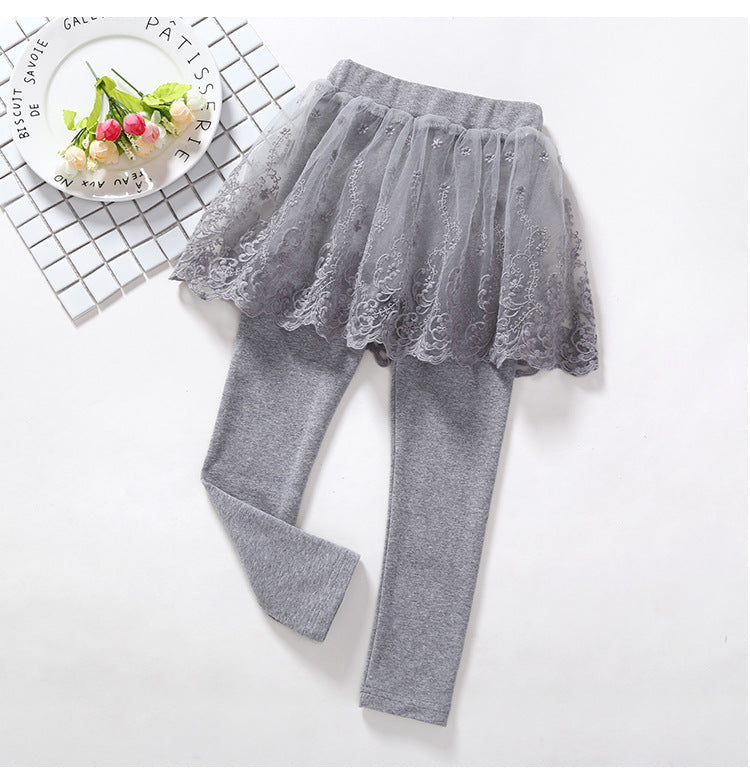 Little Girls Leggings with Cartoon Printing Cotton Kids Pants Fashionable Baby Clothes Manufacturer Kids Casual Wear