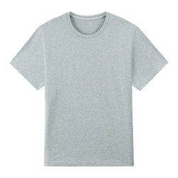 HIC Custom 170G 100% Cotton Printing Logo Tee Shirts Blank Embroidery Unisex Anti-wrin Base Layer Fitness T Shirts
