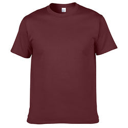 Wholesale Blank T Shirt Custom 100% Cotton t-shirt Printing logo for Mens Plain t shirts Printed White Black T Shirt