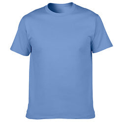 Tee Shirts Company Promotional Logo Printed Bulk Plain Staff Uniform Adult 180g White 100 Cotton Unisex Custom Men's T-Shirts