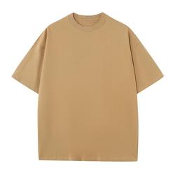 270GMS Tee Wholesale Customized Printing Soft Round Neck T Shirt Custom Logo Cotton Mens T-Shirts
