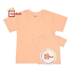 RTS Unisex Polyester Tshirts Sublimation Kids Toddler White Tee Colorful Polyester Cotton Feel Blank T-Shirts For Sublimation