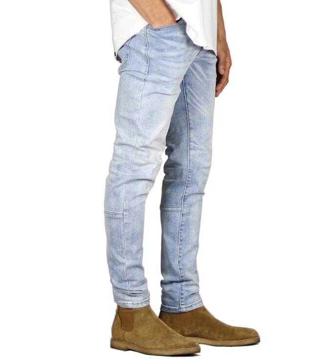 New regular fit men's jeans Black Slim Denim Pants Fashion Trend Straight Denim Casual Men's Jeans