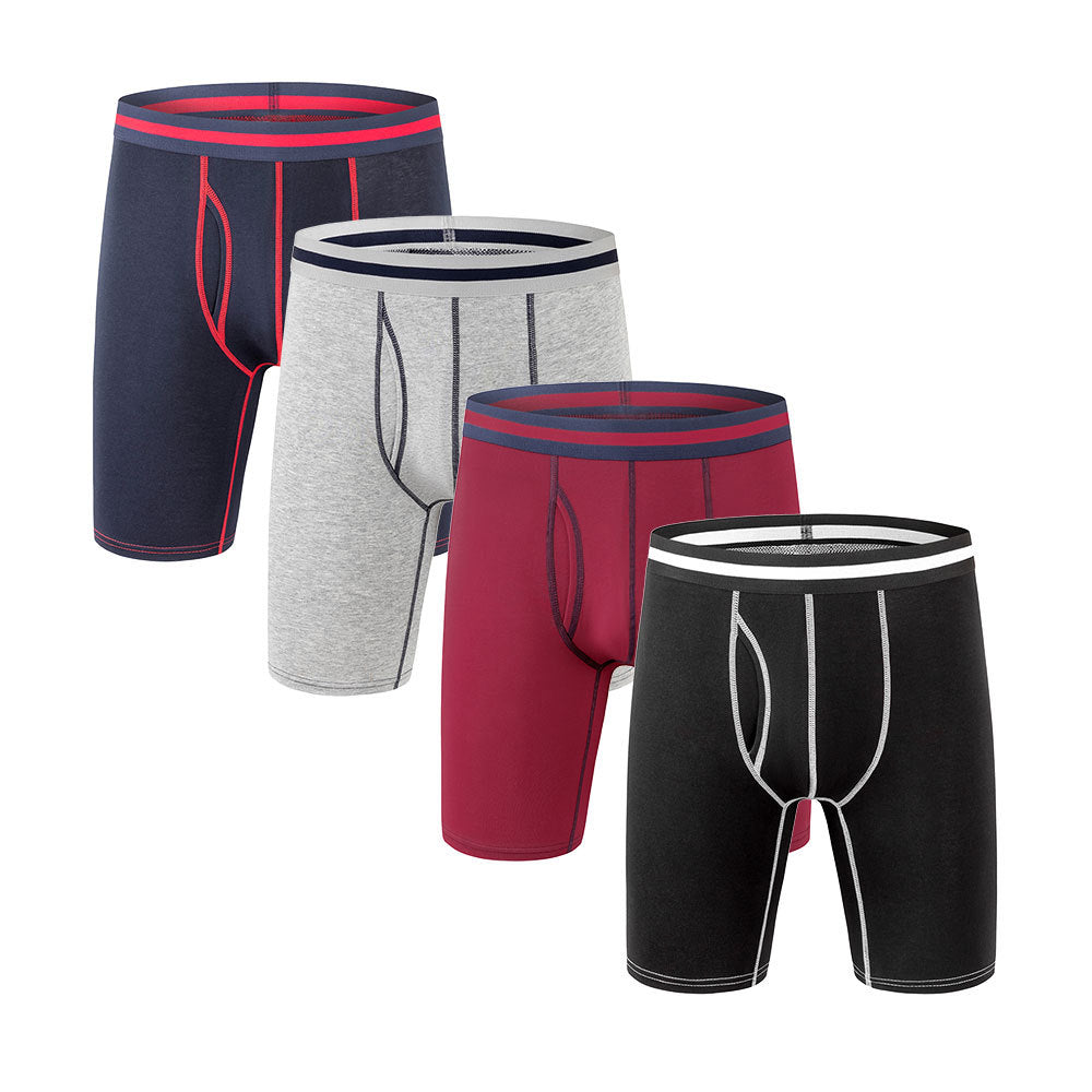 Thermal Underpants Boxer Short Brief Briefs Cotton Custom Customization Men Underwear For Men With Ball Pouch Logo