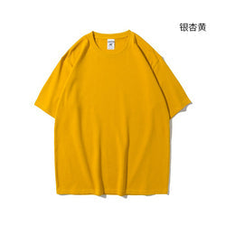 Blank Cotton Street Wear Tshirt Oversized Drop Shoulder T-shirt Custom High Quality Printing Heavy Weight T Shirt for Men