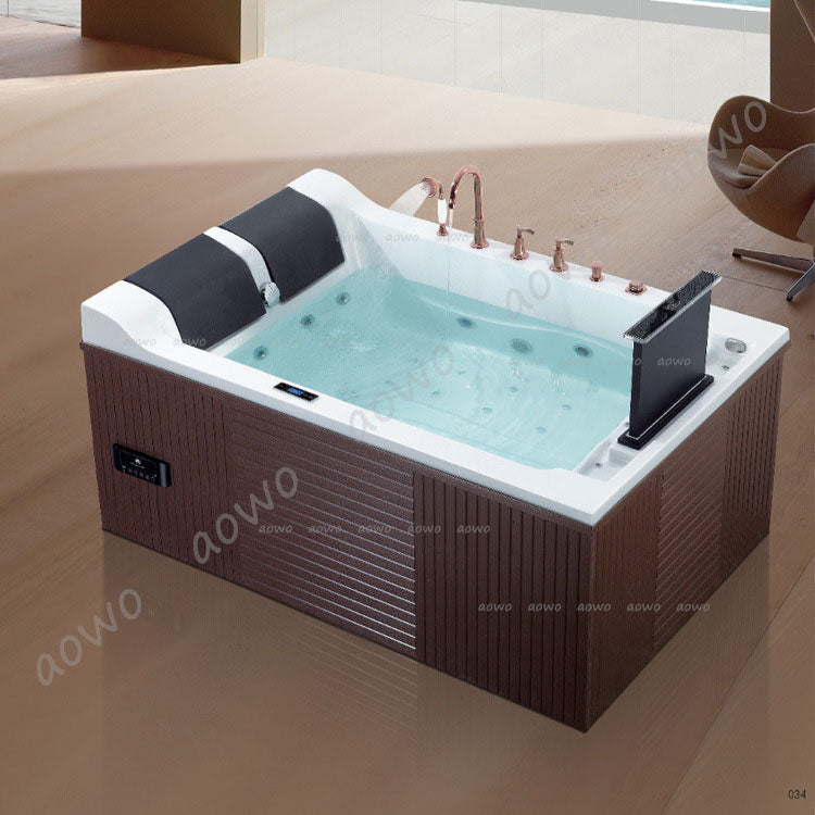 modern design hydrotherapy jakozi 2 person banheira e hidromassagem new bathtub exterior spa bath hot tubs